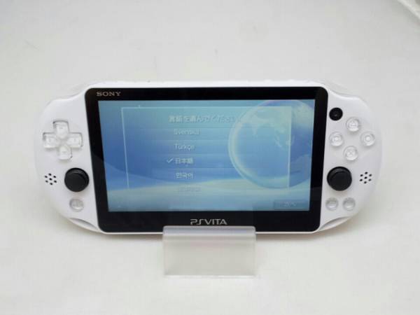 PlayStation VITA Wi-Fi グレイシャー・ホワイト PCH-2000 ZA22 PS
