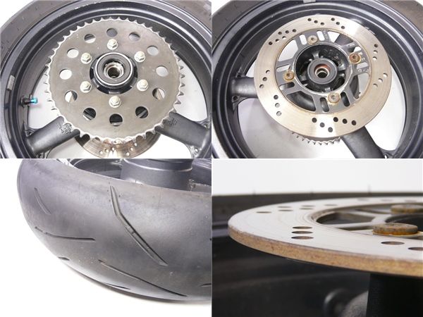 ☆ZXR400/ZX400L 純正 実動車外し リアホイール 17×4.50 【公式通販】