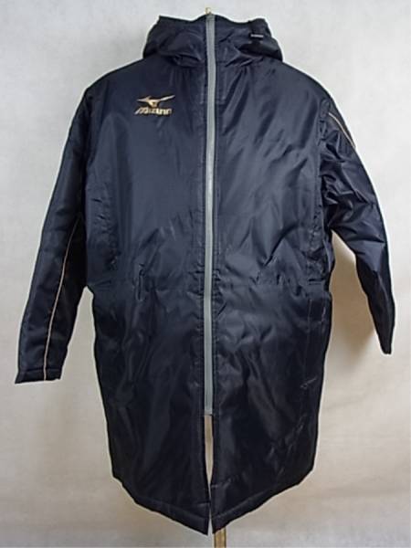 未使用 MIZUNO 箱根駅伝 ベンチコート 濃紺 51-JB-9888(ジャケット、上