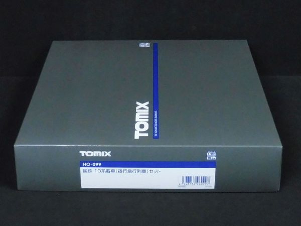 R696 TOMIX HO-099 国鉄 10系客車（夜行急行列車）セット △