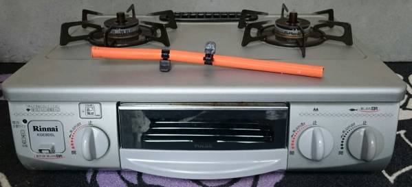リンナイ　グリル付きガステーブル　プロパンガス_1