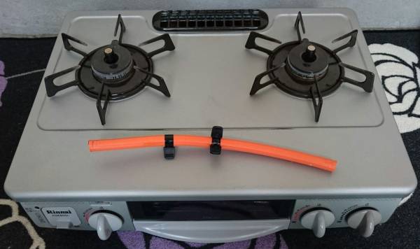 リンナイ　グリル付きガステーブル　プロパンガス_2