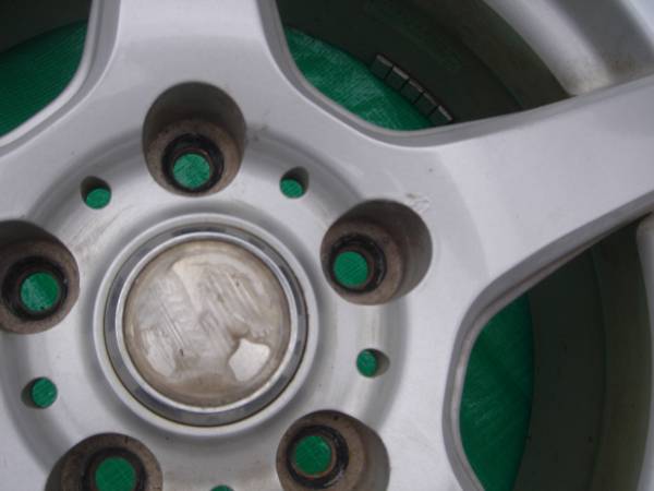 アルミ付きスタッドレスタイヤ215/60R16溝6mm中古4本セット