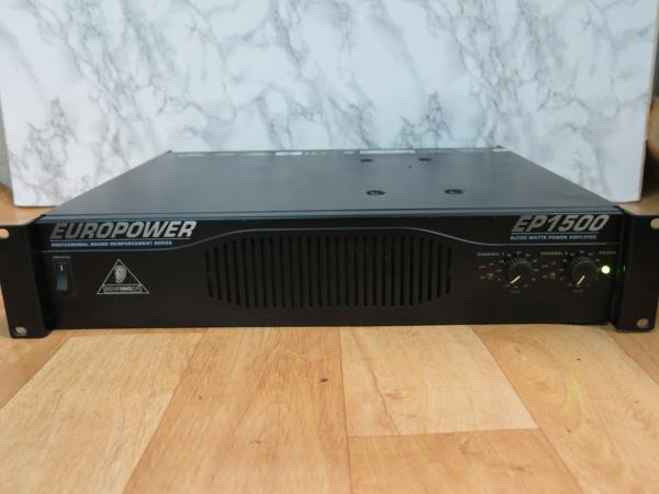 BEHRINGER EP1500 EUROPOWER ベリンガーパワーアンプ ジャンク xvpbvx