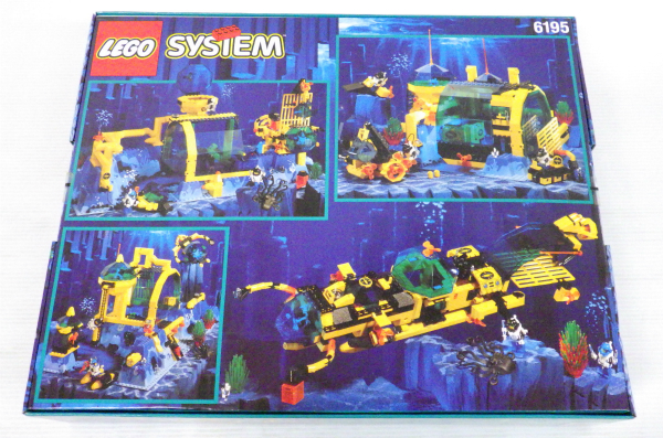 LEGO レゴ 6195 アクアノーツ Neptune Discovery Lab 未開封【20 レゴ