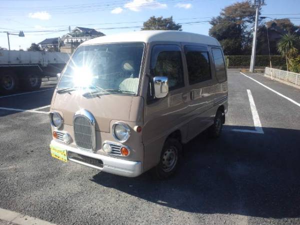 スバルサンバ－ クラシック 4WD 5MT 部品取り車 自動車