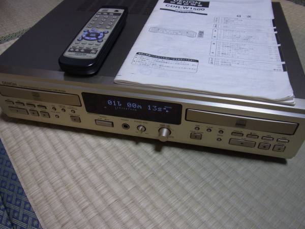 ★デノンCDレコーダーCDR-W1500ジャンク品扱い★