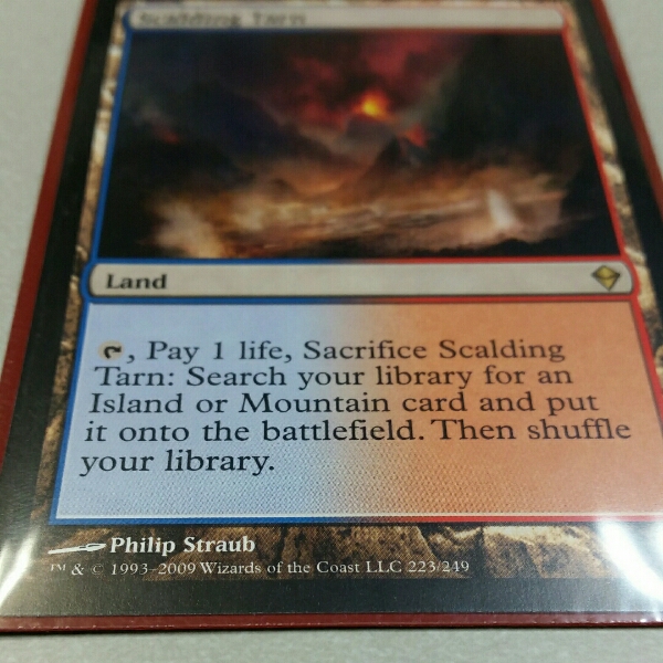 沸騰する小湖 【MTG】 沸騰する小湖 英 旧枠 エッチングfoil 英語版