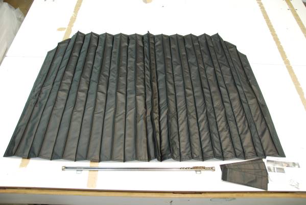 エブリィ１７ワゴンVハイルーフ用間仕切りカーテン！B品_1