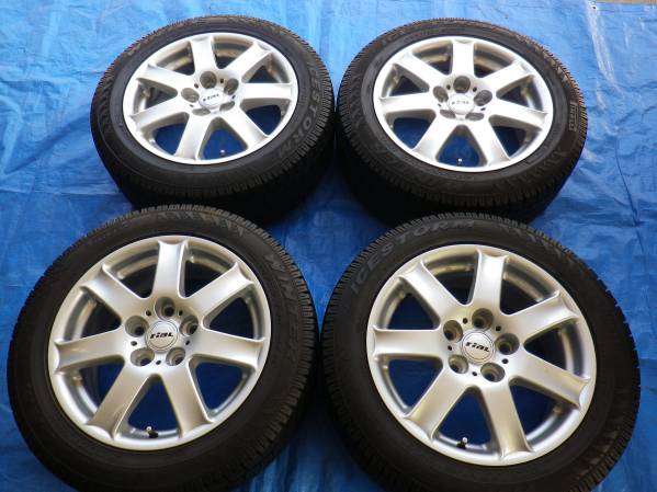 ☆バリ山、BMW他、205/55R16、rial、16×7J×5穴×120 