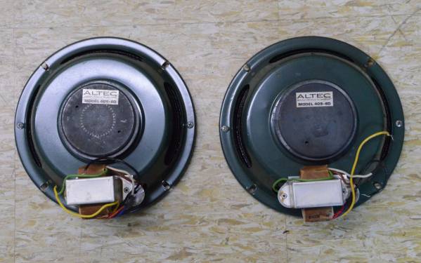 altec 409-8D 同軸2ウェイフルレンジスピーカー。ペア 1025