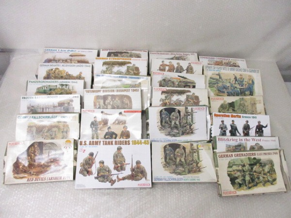 □ジャンク DRAGON 1/35 '39-'45シリーズ US兵隊，歩兵 他[梱0.5]