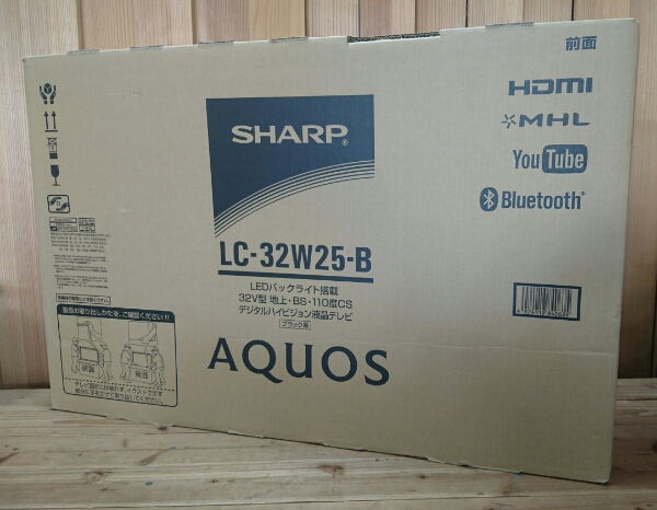 4 SHARP AQUOS デジタルハイビジョン液晶テレビ LC-32W25-B