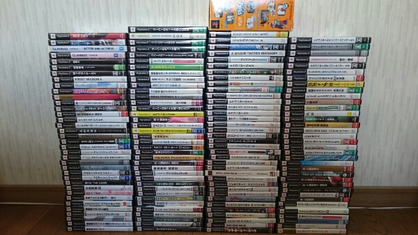 ジャンク品 PS2ソフト 約145本 ほぼダブリなし