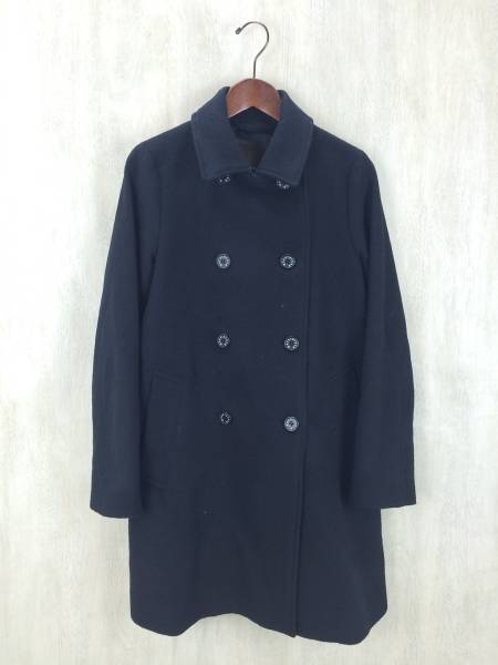MACKINTOSH◆ピーコート/36/ウール/BLK