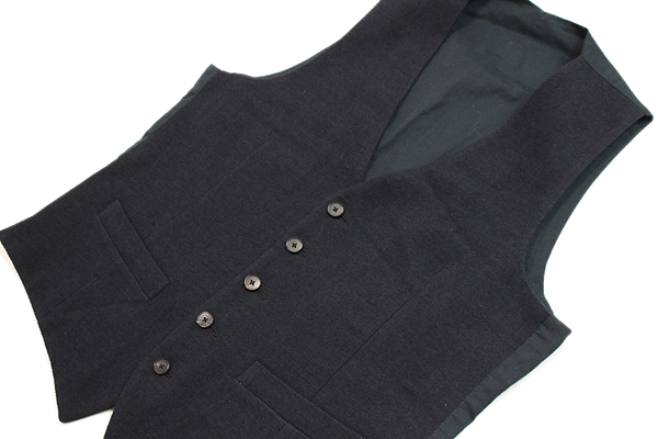 ラルディーニ ジレ LARDINI ベスト ウール ジレ（素材（生地・毛糸）綿