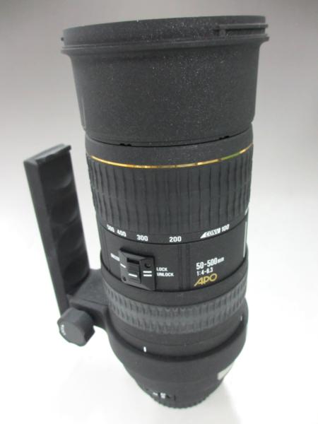 シグマ SIGMA 50-500 1:4-6.3 APO HSM 望遠レンズ SIGMA 50-500mm F4-6