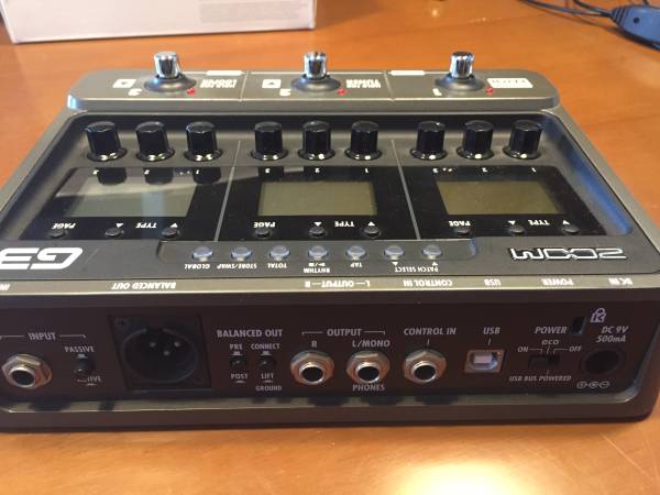 C】ZOOM G3Xn ギター マルチエフェクター ズーム 3345194 ZOOM G3n