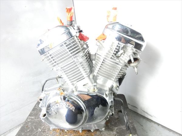 β1021 ホンダ スティード400 VLX 実動エンジン 始動OK 好調！