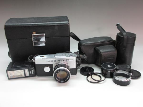 OLYMPUS PEN-FT レンズ2本 G-ZUIKO AUTO-S 1:1.4 40mm 28横110