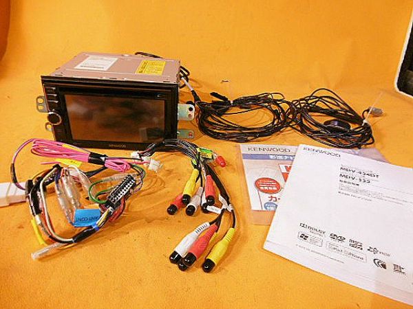 KENWOODカーナビ ☆ケンウッド☆KENWOOD☆MDV-434DT☆彩速ナビ 
