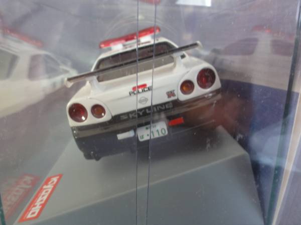 貴重！ ミニッツ用 R34スカイラインGT-R パトカー 京商ミニッツ 【公式