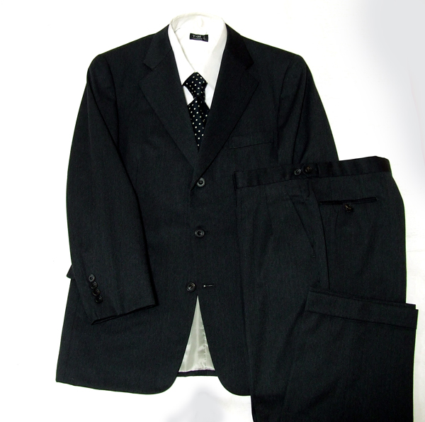 ポールスチュアート高級シングルスーツA7【美品秋冬】