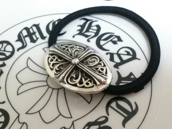 クロムハーツ ヘアゴム オーバルクロス CHROME HEARTS オーバル ヘア 