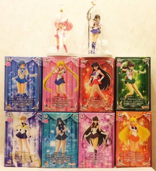 セーラームーン Girls Memories フィギュア 全10種 サターン他