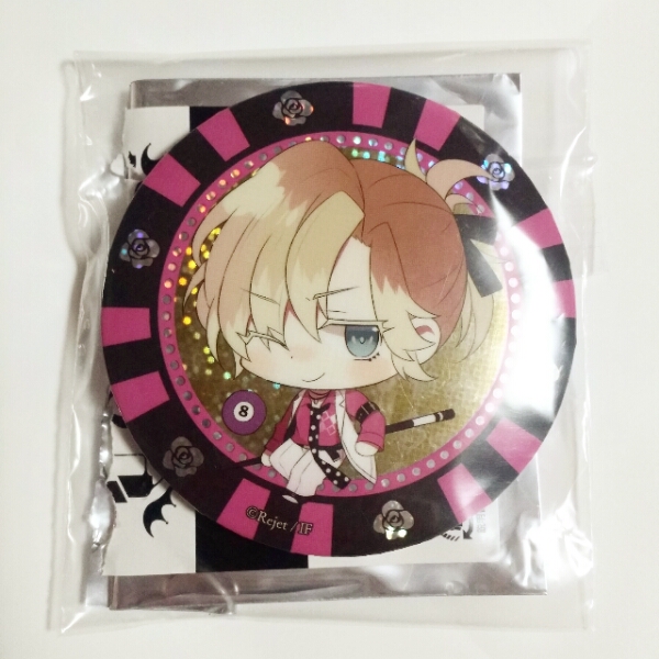 DIABOLIK LOVERS AGF 缶バッジ 無神コウ ホロ コミック、アニメグッズ