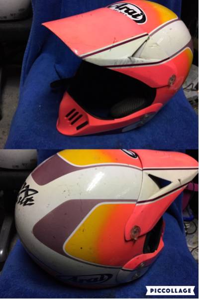 Arai アライ　オフロード ヘルメット 57~58cm　ジャンク