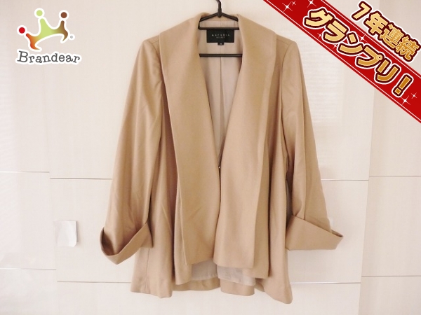 マテリア ジャケット 36 レディース ベージュ MATERIA