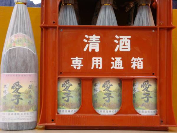 人気の焼酎　三岳酒造の愛子1.8L瓶6本セット