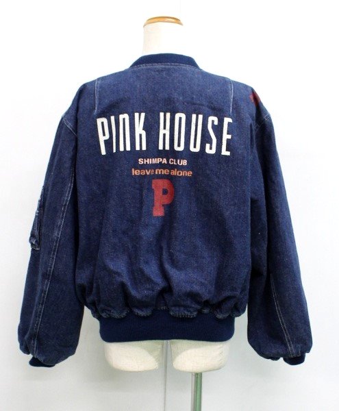 PINK HOUSE ワッペン可愛いデニムジャケット 公式通販