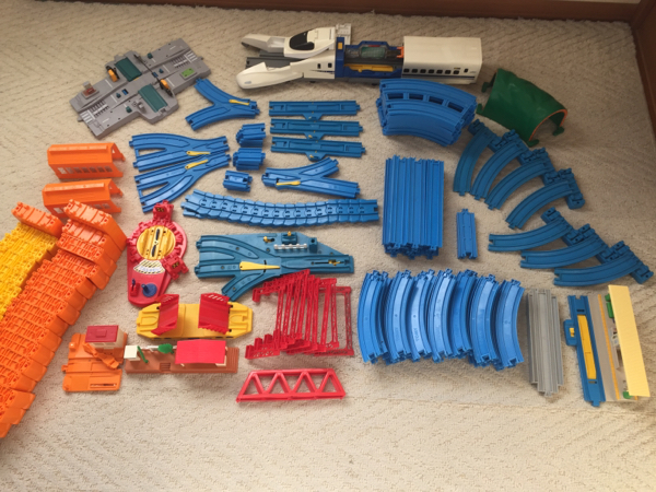 プラレール レールセット 中古