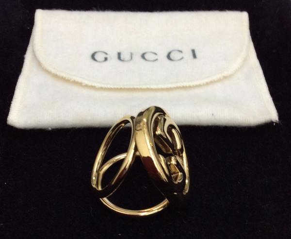◇3107/GUCCI スカーフリング GGロゴ GUCCI 【公式通販】