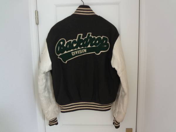 catchball キャッチボール レザー スタジャン 青 グレー 44 Mens