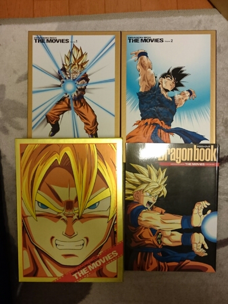 ドラゴンボックス THE MOVIES 1・2巻　スカウター付き DRAGON THE BOX MOVIES BALL DVDBOX 劇場版 BALL劇場版DVD-BOX
