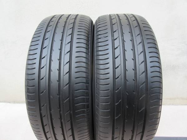 225／55／17 （ヨコハマ、6分山） 中古タイヤ・4本 □送料0円 225
