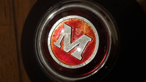 モーリスステアリングモチーフホーン当時物～ローバーミニに