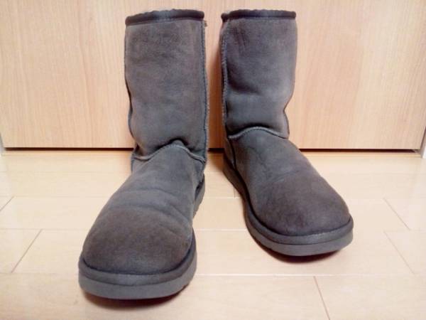 UGG アグ メンズクラシックショート 5800 グレー ムートンブーツ