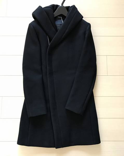 ◇新品レア新作◇junhashimoto ラップフードコート黒3 akm wjk