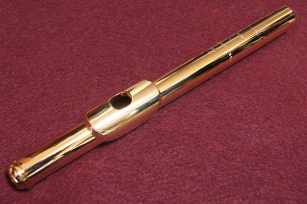 Dana Sheridan フルート 頭部管　美品　シェリダン Sheridan フルート 頭部管 Dana Gold Handmade All14K 14k Flute