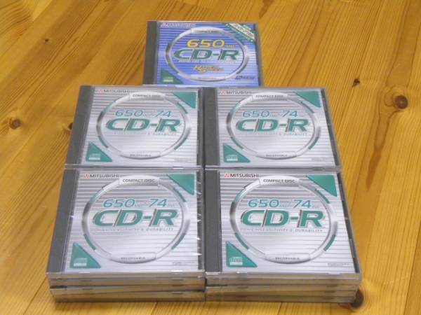 三菱化学 CD-R 計25枚 6倍速 12倍速 アゾ MITSUBISHI AZO