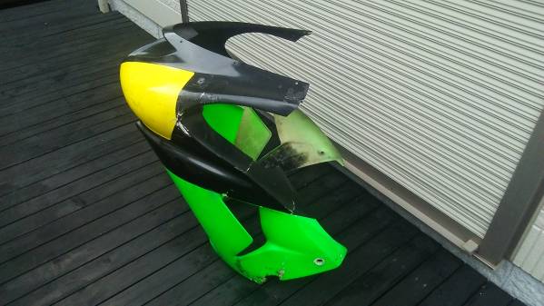 ZX-10R 06' レース用カウル アッパー アンダー シート 中古