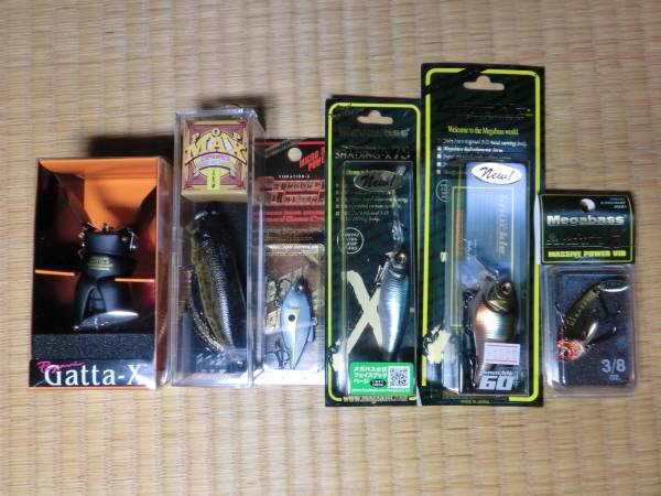 Megabass ルアー 6点セット 新品未使用メガバスルアー6点セット メガバスルアー 6点セット 新品