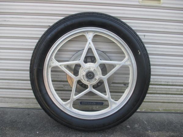 GSX250E 黒鷲 ザリ 当時物 前後ホイールセット 検/ GSX400E ゴキ