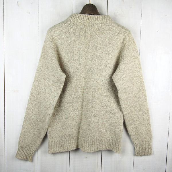 USA製エルエルビーンL.L.BEEN*シンプル*長袖無地ウールセーター