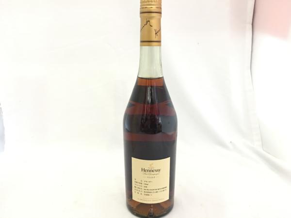 ▽未開栓【ヘネシー VSOP スリムボトル40度 700ml】SH 未開栓ヘネシー