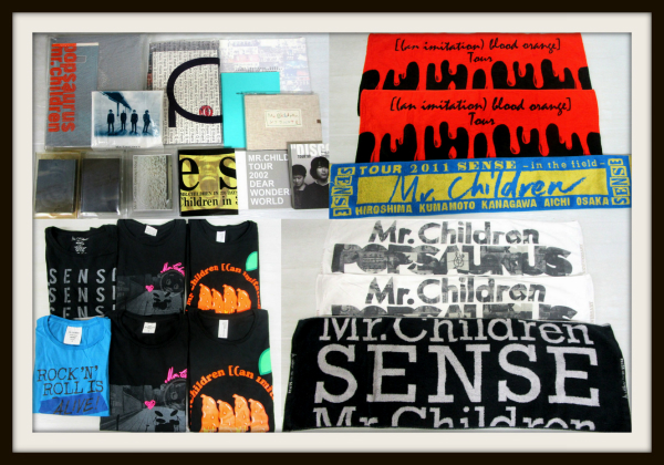 Mr.Children グッズ まとめ売り Tシャツ タオル Mr.Children グッズセット/タオル/Tシャツ/写真集/ミスチル/20 Mr